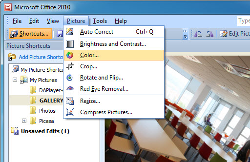 microsoft office picture manager